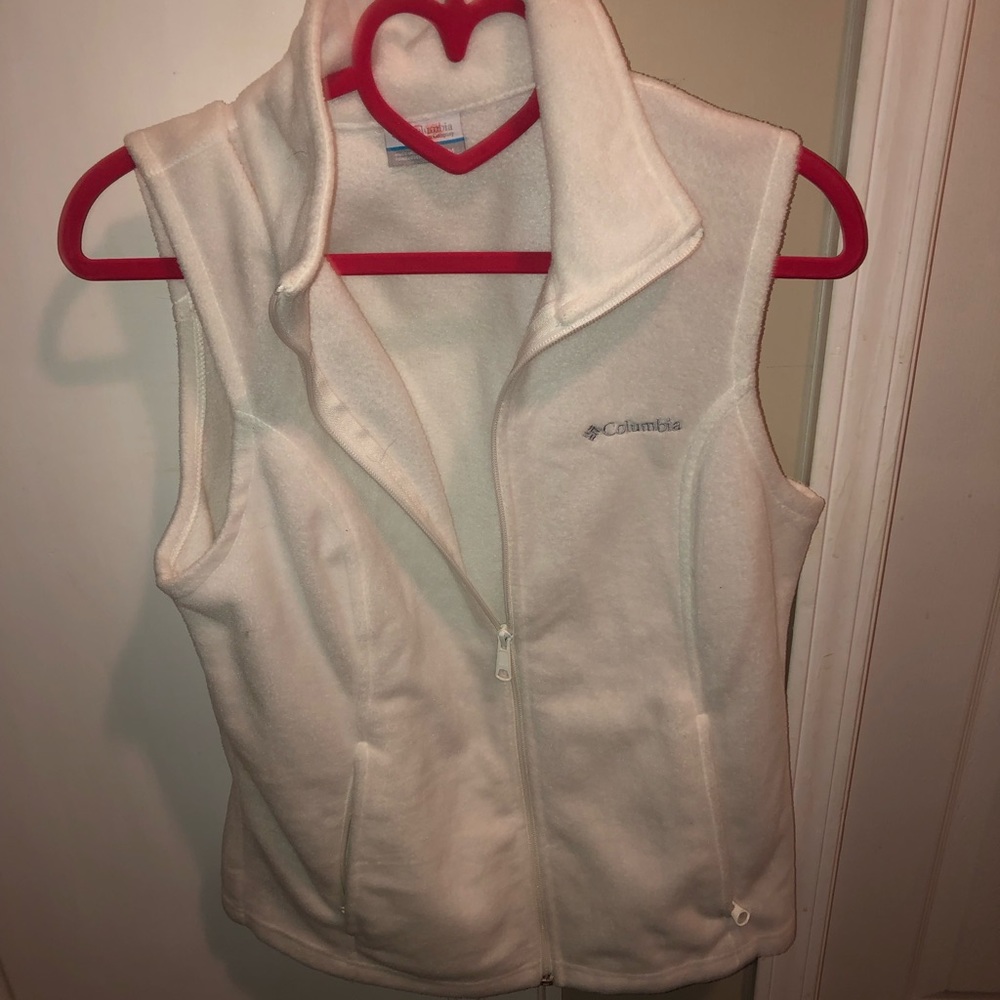 White Columbia Vest 🤍